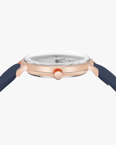 Image of Sylvi Elegadoom Leather Strap Analog Watches for Men with 3D Doom Glass Display Water Resistant Watch