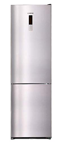 FRIGORIFICO INFINITON FGC-20 (Frigo Combi 2 Puertas, 351 litros, Fresh Zone, Acero, Alto 200cm, A++ Inverter, Luz Led, Botellero) (INOX)