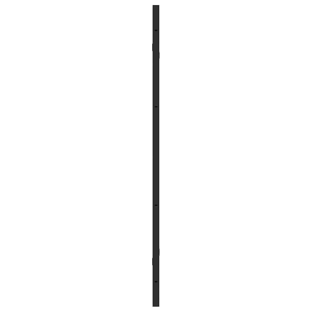Składana ścianka prysznicowa czarna ze szkła ESG i aluminium, 130 x 138 cm, regulowana szerokość i obrotowa, zajmuje mało miejsca kabina prysznicowa o nowoczesnym wyglądzie i łatwy montaż do
