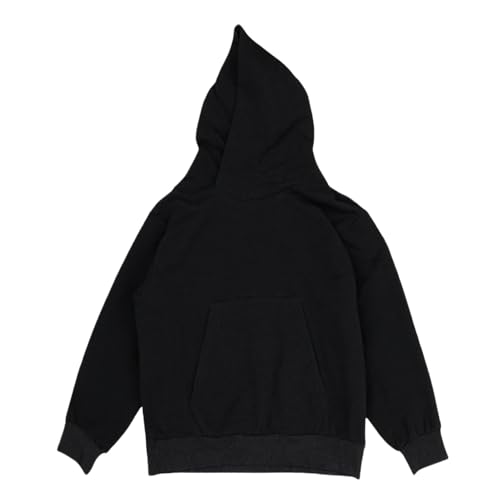 Mens Oversized Cowl Neck Hoodie Winter Blank Long Sleeve Hooded Thick Sweatshirts Cotton Lined Warm Commute Pullover3