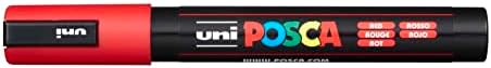 uni-ball 176446000 Posca PC-5M Medium Bullet Tip Marker - Gold