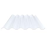 pvc wellplatten trapez verlegen Stärke & Lichtdurchlass: 1,20 mm | ca. 85%