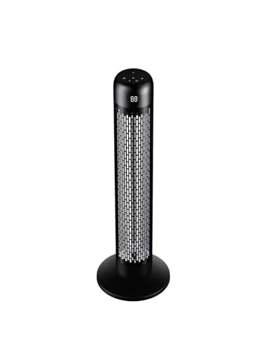 Terraza de carbono infrarrojo móvil 2000Watt con mando a distancia - 83 cm de alto - con mando a distancia - clase IP21 - Larga vida útil - Apto para espacios abiertos - Quality Heating