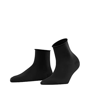FALKE Women’s Cotton Touch Short Socks, Breathable, Cotton, High Ankle Length, Lightweight, Trendy Clothing