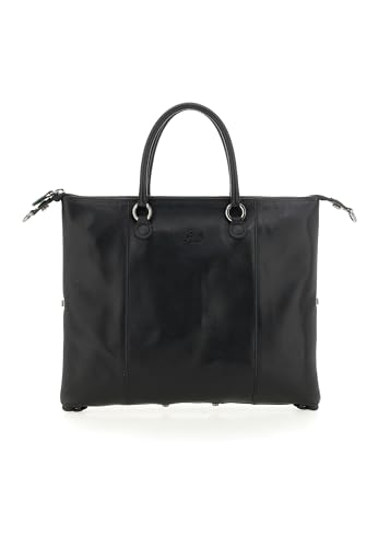 Gabs Sac Plat G3 Plus M Nero en cuir noir convertible