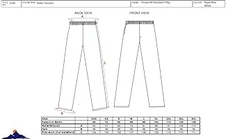 Portwest 2208 - Bakers Pantalones, Color Blanco, Talla 3 Xl - 3