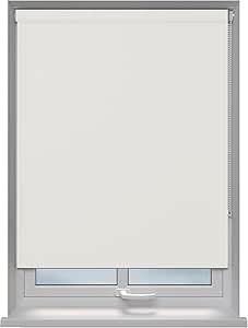 Home In Style 4U Cream Roller blinds Thermal Insulated Blackout Roller blind - Trimmable UV Protection Child Safety Easy Fit Home Office Window Blinds W 240cm x L 210cm — image 1