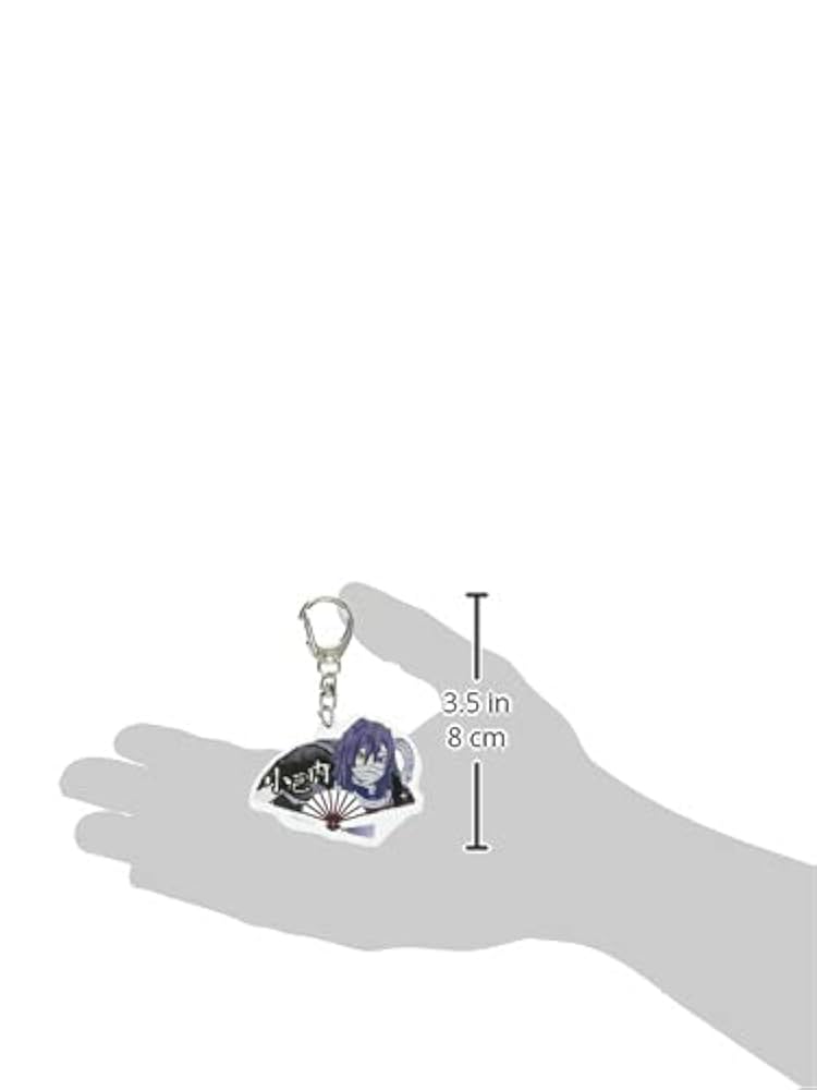 Amazon.co.jp: 鬼滅の刃 伊黒 小芭内 扇子キーホルダー 第二弾