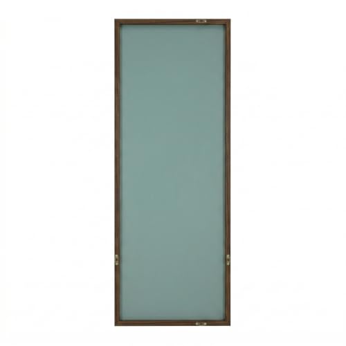 Image of Wakefit Decorative Rectangle Wall Mirror - 47 Inch | Metal Frame Wall Mirror for Living Room Bedroom Entryway Dressing Room Modern Home Decor & Gifting | Agbada Dark Brown - 18.1x47.6x2 Inch