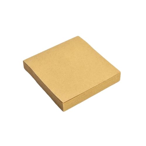 Papier autocollant Kraft pour mémo, bloc 100 feuilles bureau et maison