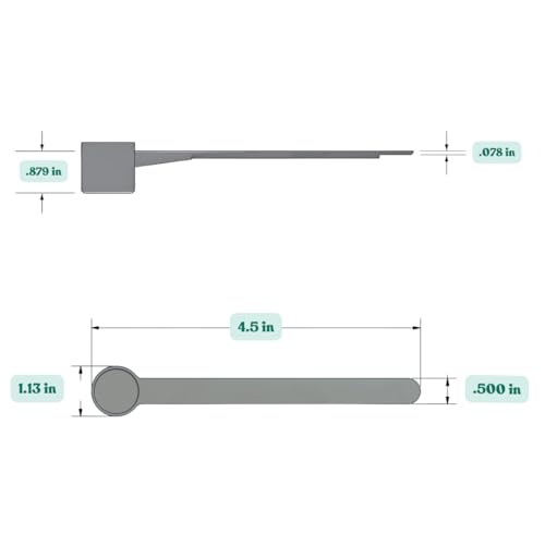 Image of 13 mL (13 CC) Long Handle Plastic Measuring Spoon for Coffee, Protein Powder, Pet Food, Spices, Grains, Dry Goods - Food-Grade BPA-Free (Pack of 25)