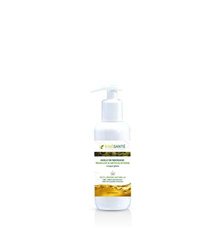 KINÉSANTÉ - Huile de massage Muscles & Articulations CBD/CBG Broad Spectrum (250 ml)