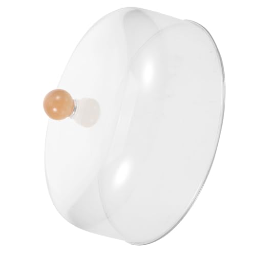 Cabilock Cloche à Gâteau Transparente Acrylique Présentoir De Forme Ronde pour Pâtisseries Et Desserts pour Usage Domestique Et Professionnel