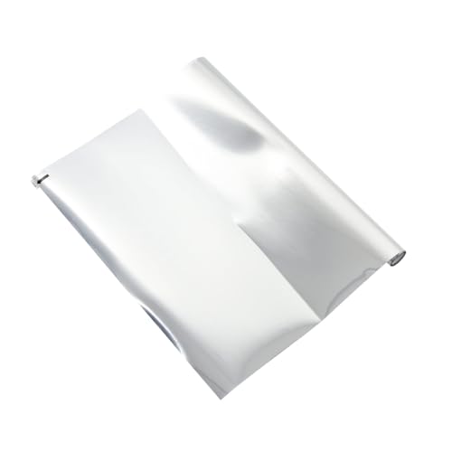 Película de privacidad para ventana OUNONA 200x45 cm plata miniatura 1