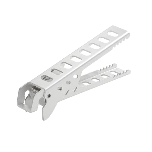 Abrazadera de olla de camping: pinzas para placa calefactora de aleación de aluminio, equipo de cocina al aire libre, soporte para platos calientes, pinzas para sartenes, pinzas de cocina