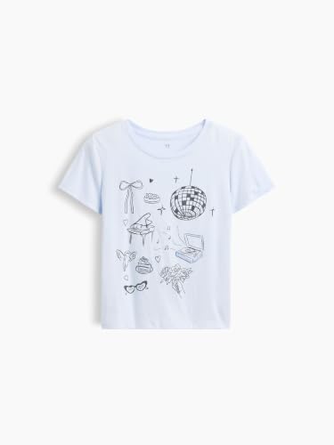 Image of Gap Girls' Graphic Short Sleeve Tee T-Shirt
