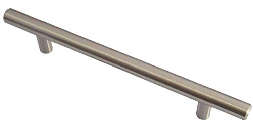 Preisvergleich Produktbild Stangengriff Möbelgriff BA 128 mm Küchengriff Edelstahl Optik Griff *4001