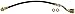 Dorman H620722 Brake Hydraulic Hose Compatible with Select Cadillac / Chevrolet / GMC Models