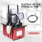 Pompa idraulica elettrica, pompa idraulica con interruttore a pedale, sollevatore idraulico per auto, camion, rimorchi, autobus, furgone, fuoristrada