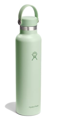 Image of Hydro Flask Water Bottle - Insulated Stainless Steel - Non Spill, Leakproof in 24 Oz Aloe Green