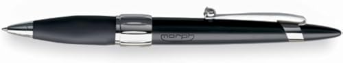 Cruz bolígrafo Morph Jet Negro con tecnología de agarre adaptable para una escritura sin esfuerzo