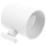 GRADENEVE Pvc Einstellventil Weiß für 75 Pvc Rohr mit Einfacher Installation und Flexibler Einstellung für Klimaanlage und Andere Industrien