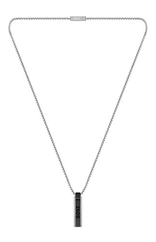 BOSS Jewelry Collar para Hombre Colección SARKIS B de Acero inoxidable - 1580365
