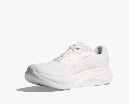 HOKA Men's Rincon 4 Sneaker, White/White, Size 10.5