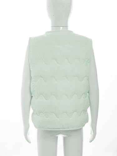 Kids Girls Boys Warm Quilted Vest Lightweight Sleeveless Padded Jacket Winter Outerwear4