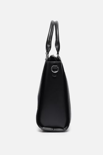Image of Allen Solly Allen Solly Women Brand Logo Printed Textured Laptop Handbag