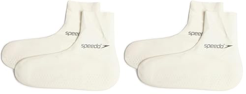 Speedo Latex Sock calcetines Unisex Adulto, Latex, M (Paquete de 2)