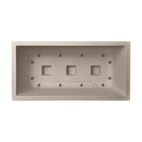 elho vivo Next lang 60cm Pflanztöpfe - Mushroom Beige – Ansicht 4