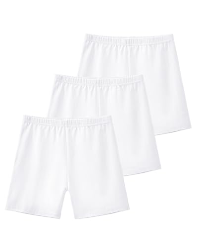 Image of KEREDA Girls Bike Shorts Cotton Cartwheel Dance Under Dress Shorts for Kids