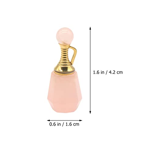 HEALLILY 4 Stks Opknoping Parfum Diffuser Leeg Glas Luchtverfrisser Etherische Olie Geur Hanger Fles Flesjes Met Caps… - Afbeelding 8