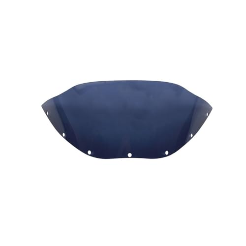 Déflecteur pare-brise réglable moto bleu noir pour carénage FXRT FXDB