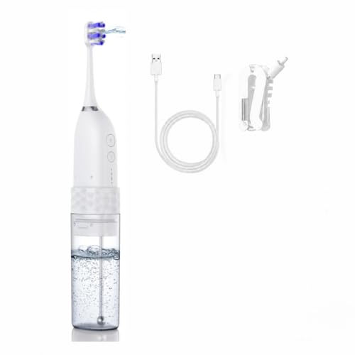 Teeth Cleaning Kit Toothbrush and Water flosser Combo Travel Toothbrush with
