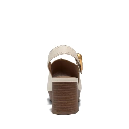 Aerosoles Women's CHANCEY Platform Sandal, Eggnog Faux Soft Leather, 8.5M by Aerosoles - Used condition - Image 3