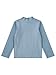 Xnihocha Kids Girls Mock Neck Long Sleeve Slim Fit T-Shirt Tops Warm Thermal Underwear Undershirt Blue 2-3 Years