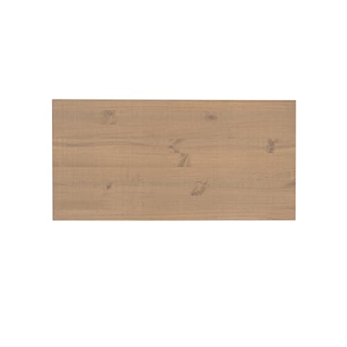 Linon Titian Driftwood Coffee Table, 44"W X 21.97"D X 20"H #TOP7