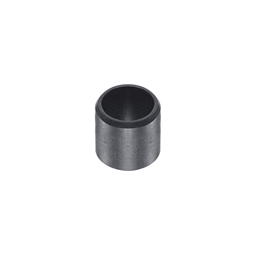sourcing map Sleeve Bearings 8mm Bore 10mm OD 8mm Length POM Wrapped Oilless Bushings Black