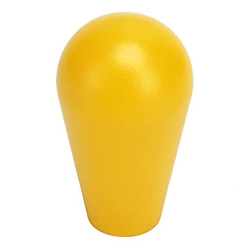 ciciglow Joystick's Oval Balltop, Oval Joystick Head Rocker Ball Top Handle M6 Type Game DIY Teile Ersatzgriff Gaming Zubehör(Gelb)