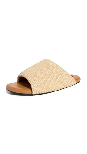 SIMONMILLER Women's Raffia Bubble Slides