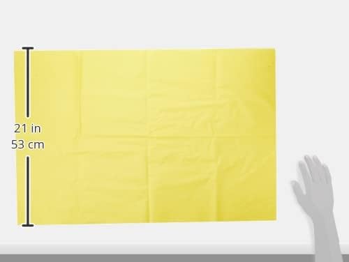 Creavvee® Decoupage Tissue Paper 50x70 cm 30 Sheets Yellow