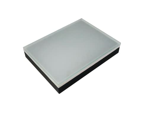 Image of LUMENGY Paver Light 9x12 Inch (8.85x11.81), 2700K Warm White, Glare-Free Brick Lighting for Driveways, Walkways, Pool Decks and Patios, 12V Hardwired, IP67 Waterproof, Drive-Over Rated