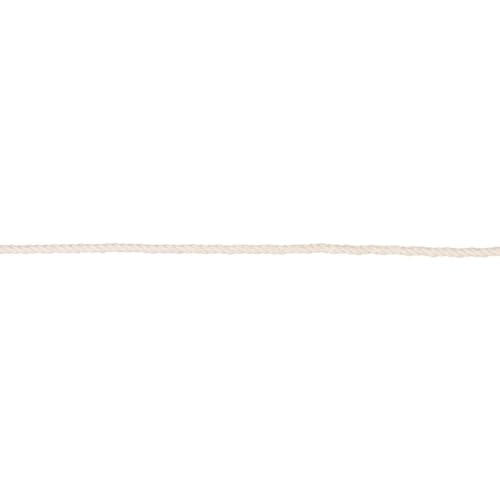 Rope and Cord White Twisted 100% Natural Cotton Rope – Lengths from 10’-600’ – 3/16" by ROPE & CORD - Image 2