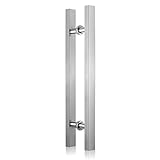 Sturdy Stainless Steel Pulls : Made of stainless steel 304 material with strong resistance to rust, and deformation for an everlasting lifespan without looseness. It can stay in top condition even if it's placed outdoors in the rain or the sun.