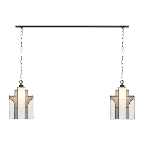 Tiffany New York Sky Line lustre salon chaleureux Art Deco Trade au-dessus de table