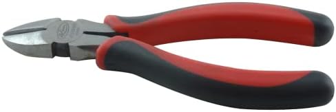 K Tool International 52006 6 Diagonal Cutting Pliers for Garages. Repair Shops. and DIY. Chrome ...