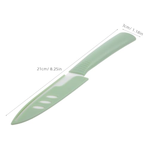 Zerodeko Ceramic Chef Knife with Sheath, Ergonomic Kitchen Paring Knife