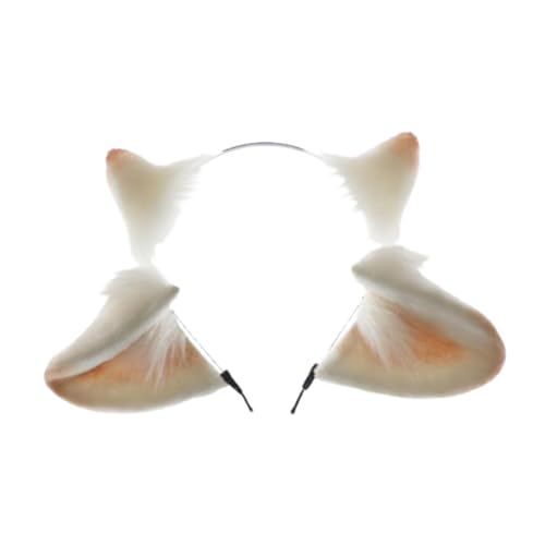 Bandeau oreilles d'agneau confortable et extensible pour coiffure enfant et adulte